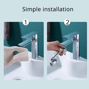 Universal 1080 Swivel Faucet Aerator Multifunction Faucet Extender Universal Swivel Splash Resistant Shower - Xanfro