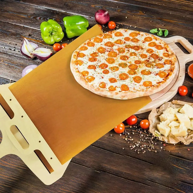 Gadgets de cuisine pelle à Pizza coulissante antiadhésive Pizza planche à découper lisse planche de transfert de stockage outil de cuisson de cuisine