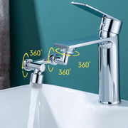 Universal 1080 Swivel Faucet Aerator Multifunction Faucet Extender Universal Swivel Splash Resistant Shower - Xanfro