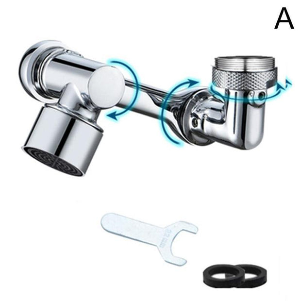 Universal 1080 Swivel Faucet Aerator Multifunction Faucet Extender Universal Swivel Splash Resistant Shower - Xanfro