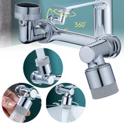 Universal 1080 Swivel Faucet Aerator Multifunction Faucet Extender Universal Swivel Splash Resistant Shower - Xanfro