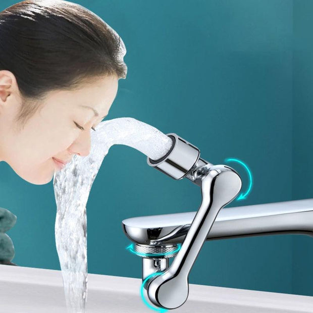 Universal 1080 Swivel Faucet Aerator Multifunction Faucet Extender Universal Swivel Splash Resistant Shower - Xanfro