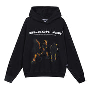 Casual Street Fashion Brand Men's Clothing Flame Sweater - Xanfro